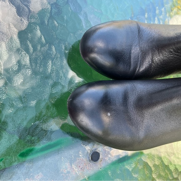 Naturalizer N5 Comfort Boba Black Below Knee High Heeled Boots SZ: 7 w/ Shoe Box - Picture 7 of 12